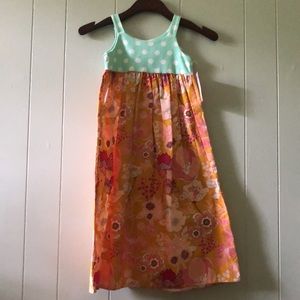 Peaches & Cream Tank Dress size 5